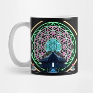 Sacred Geometry - Door to Wonder Maloca Mug